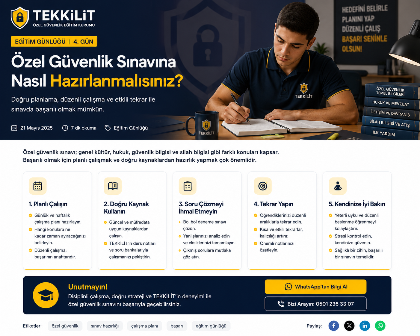 Özel güvenlik sınavına nasıl hazırlanılır 2026 güncel rehber
